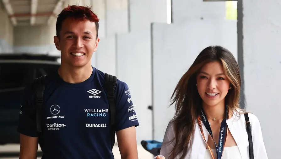 alex albon girlfriend