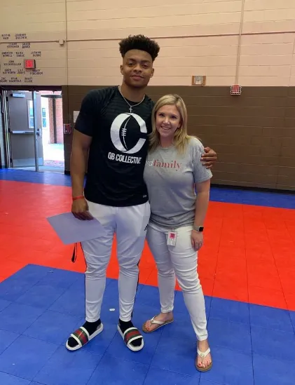 justin fields girlfriend