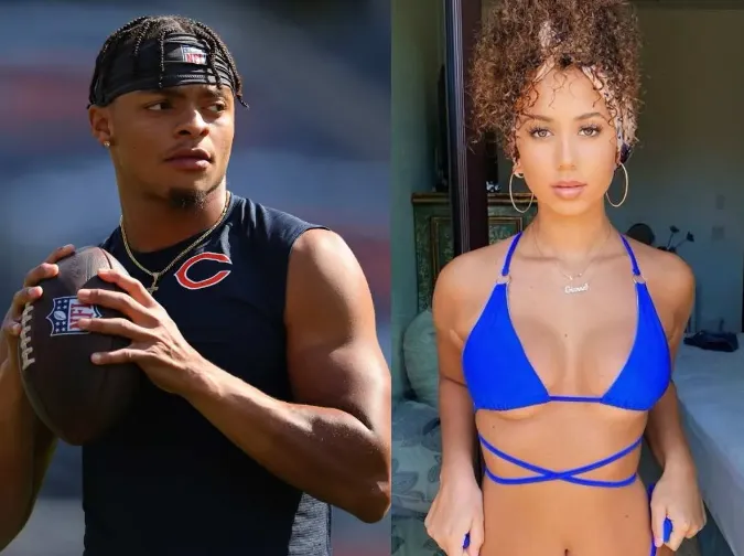 justin fields girlfriend